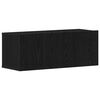 vidaXL Σετ επίπλου τηλεόρασης 5 pcs Μαύρη δρυς 100 x 30 x 30 cm