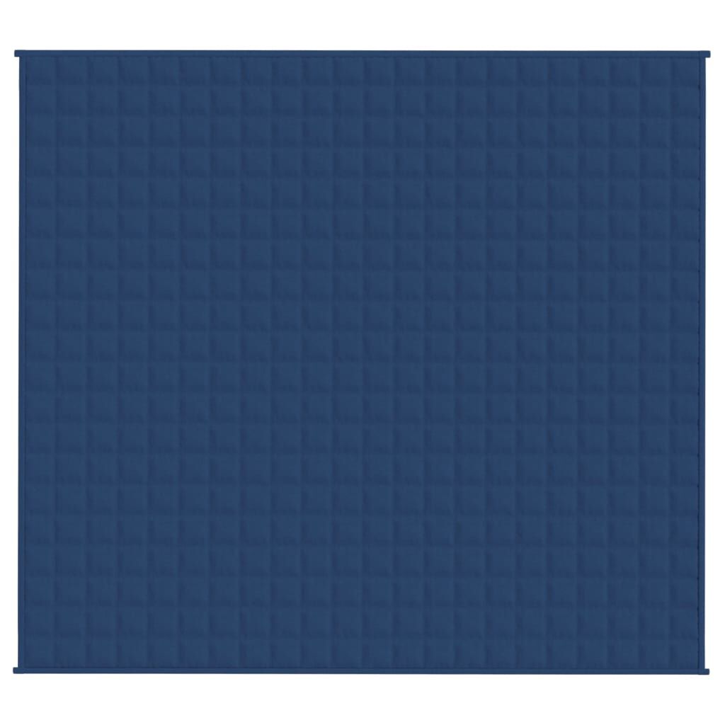 vidaXL Κουβέρτα Βαρύτητας Μπλε 200 x 220 εκ. 9 κ. Υφασμάτινη