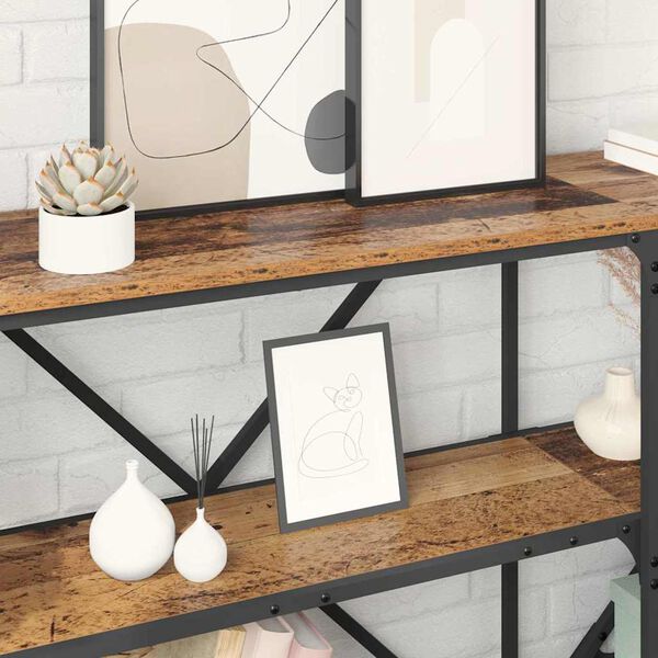 vidaXL &Tau;&rho;&alpha;&pi;έ&zeta;&iota; &kappa;&omicron;&nu;&sigma;ό&lambda;&alpha;&sigmaf; &Pi;&alpha;&lambda;&iota;ό &xi;ύ&lambda;&omicron; 180 x 30 x 75 &epsilon;&kappa; &Epsilon;&pi;&epsilon;&xi;&epsilon;&rho;&gamma;&alpha;&sigma;&mu;έ&nu;&omicron; &xi;ύ&lambda;&omicron;