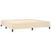 vidaXL &Kappa;&rho;&epsilon;&beta;ά&tau;&iota; Boxspring &mu;&epsilon; &Sigma;&tau;&rho;ώ&mu;&alpha; &Kappa;&rho;&epsilon;&mu; 200x200 &epsilon;&kappa;. &Upsilon;&phi;&alpha;&sigma;&mu;ά&tau;&iota;&nu;&omicron;