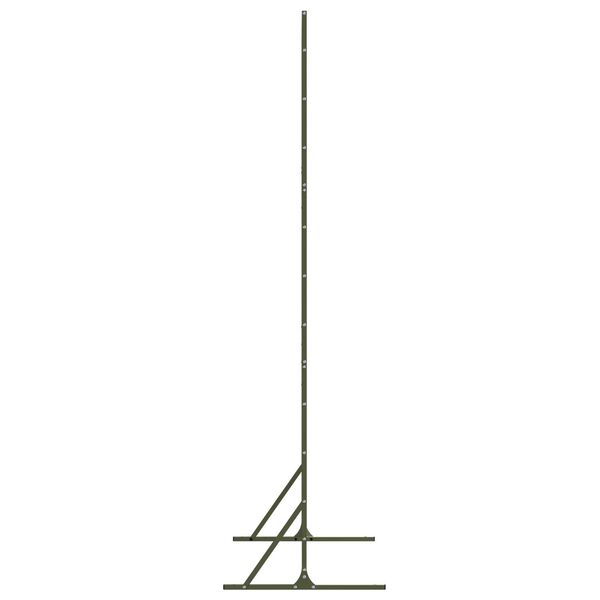 vidaXL Οθόνη Ιδιωτικότητας Ελιά 100x50x180 εκ Χάλυβας.