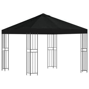 vidaXL &Kappa;&iota;ό&sigma;&kappa;&iota; 3 x 3 m &Mu;&alpha;ύ&rho;&omicron; &Pi;&omicron;&lambda;&upsilon;&epsilon;&sigma;&tau;έ&rho;&alpha;&sigmaf; &kappa;&alpha;&iota; &Chi;ά&lambda;&upsilon;&beta;&alpha;&sigmaf; 190 gsm