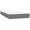 vidaXL &Kappa;&rho;&epsilon;&beta;ά&tau;&iota; Boxspring &mu;&epsilon; &Sigma;&tau;&rho;ώ&mu;&alpha; & LED &Sigma;&kappa;.&Gamma;&kappa;&rho;&iota; 90x190 &epsilon;&kappa;. &Upsilon;&phi;&alpha;&sigma;&mu;ά&tau;&iota;&nu;&omicron;