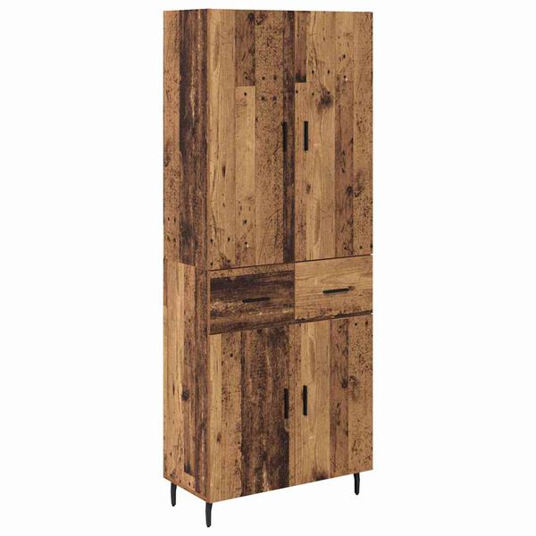 vidaXL Highboard &mu;&epsilon; &sigma;&upsilon;&rho;&tau;ά&rho;&iota; 2 pcs &Pi;&alpha;&lambda;&iota;ό &Xi;ύ&lambda;&omicron; &Sigma;ύ&nu;&theta;&epsilon;&tau;&omicron; &Xi;ύ&lambda;&omicron; &kappa;&alpha;&iota; &Gamma;&upsilon;&alpha;&lambda;ί