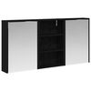 vidaXL &Sigma;&epsilon;&tau; &Nu;&tau;&omicron;&upsilon;&lambda;&alpha;&pi;&iota;ώ&nu; &Mu;&pi;ά&nu;&iota;&omicron;&upsilon; 3 &tau;&mu;&chi;. 126 x 16 x 62.5 &epsilon;&kappa;.