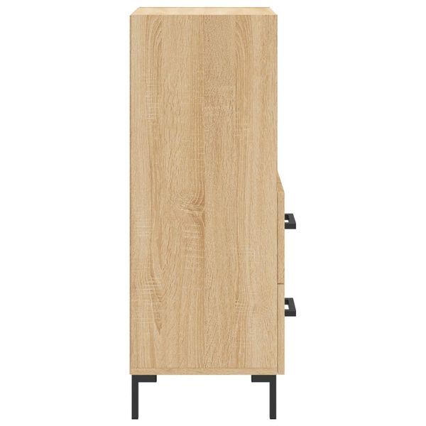 vidaXL Ντουλάπι Sonoma Δρυς 34,5x34x90 εκ. από Επεξεργασμένο Ξύλο