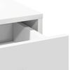 vidaXL Τραπέζι περιποίησης με συρτάρι 2 pcs Λευκό 50 x 41 x 135 εκ