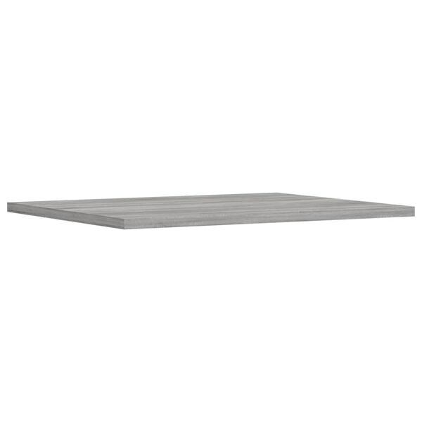 vidaXL Ράφια Τοίχου 4 τεμ. Γκρι Sonoma 40x50x1,5 εκ. Επεξεργ. Ξύλο