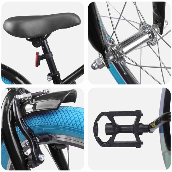 vidaXL &Pi;&alpha;&iota;&delta;&iota;&kappa;ό &Pi;&omicron;&delta;ή&lambda;&alpha;&tau;&omicron; 18 ί&nu;&tau;&sigma;&epsilon;&sigmaf; &gamma;&iota;&alpha; 5-7 &epsilon;&tau;ώ&nu; &Mu;&alpha;ύ&rho;&omicron;