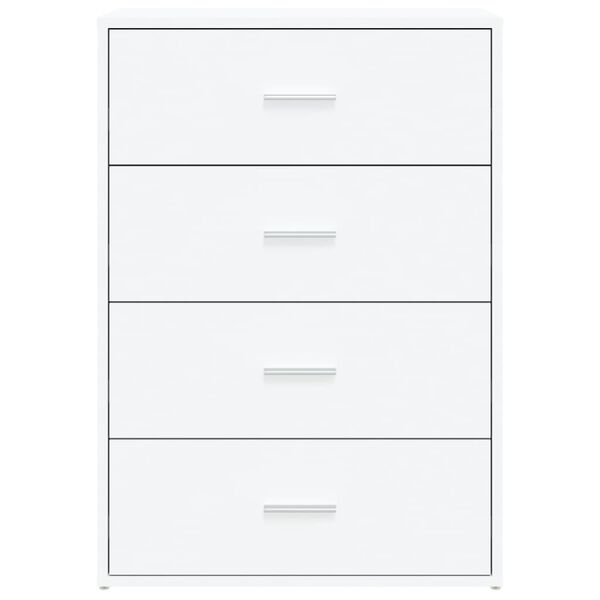 vidaXL Βοηθητικό Ντουλάπι Λευκό 60x31x84 εκ. από Επεξεργασμένο Ξύλο