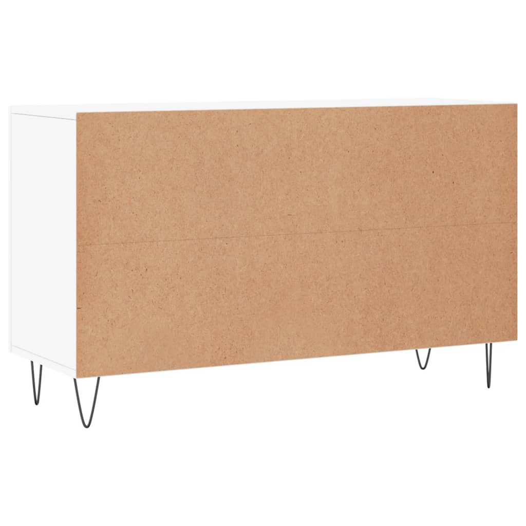 vidaXL Ντουλάπι Λευκό 100 x 36 x60 εκ. Επεξεργασμένο Ξύλο