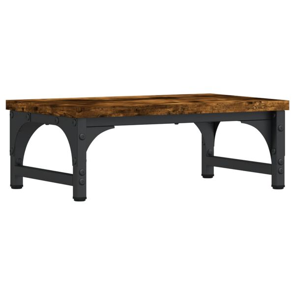 vidaXL Βάση Οθόνης Καπνιστή Δρυς 37x23x14 εκ. από Επεξεργασμένο Ξύλο