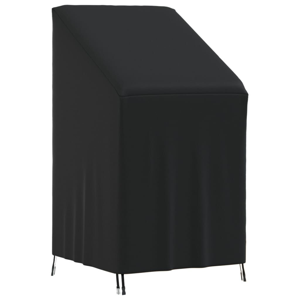 vidaXL Κάλυμμα Καρέκλας Κήπου Μαύρο 70x70x85/125 εκ. 420D Ύφ. Oxford