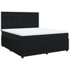 vidaXL &Kappa;&rho;&epsilon;&beta;ά&tau;&iota; Boxspring &mu;&epsilon; &Sigma;&tau;&rho;ώ&mu;&alpha; &Mu;&alpha;ύ&rho;&omicron; 180x200 &epsilon;&kappa;. &Beta;&epsilon;&lambda;&omicron;ύ&delta;&iota;&nu;&omicron;