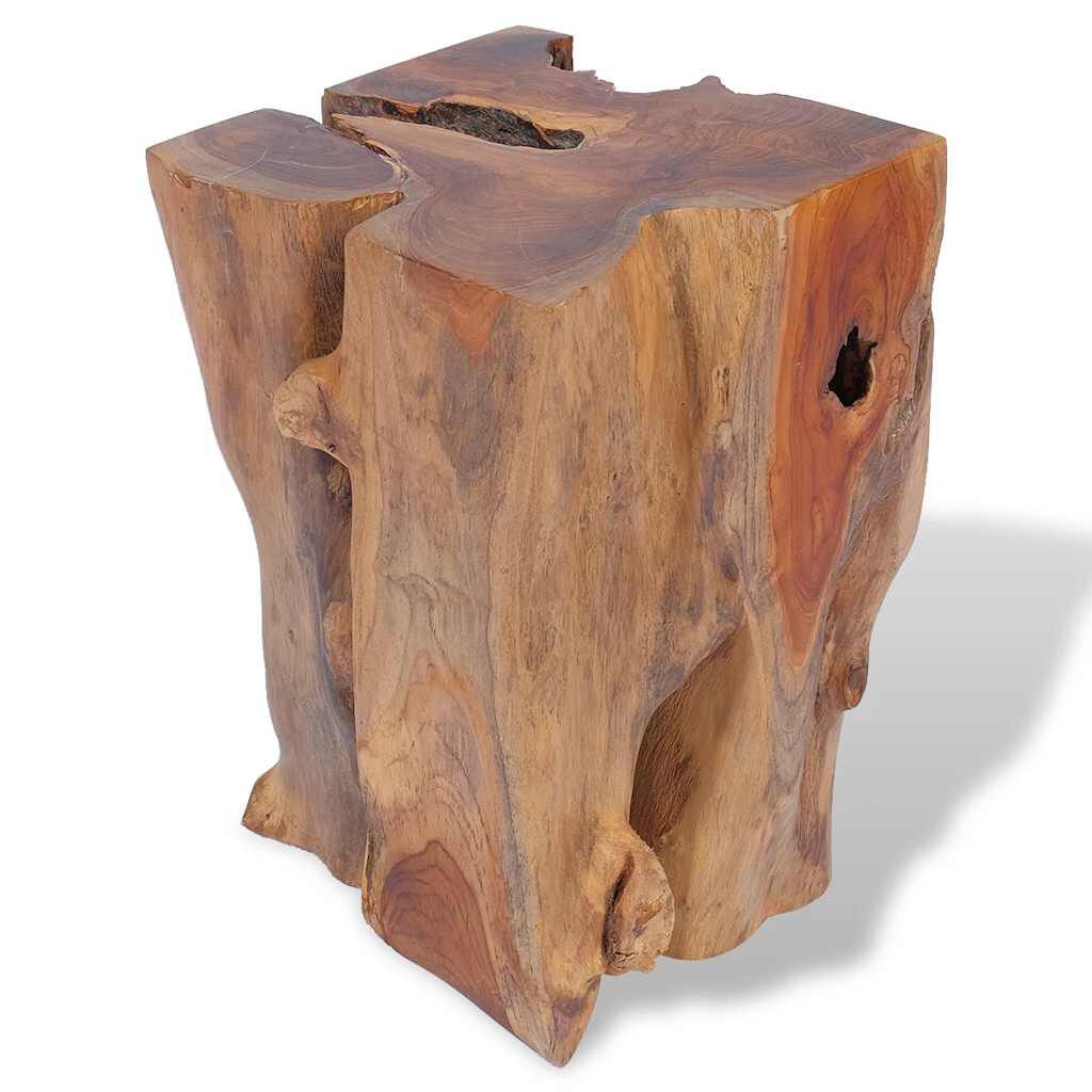 vidaXL Σκαμπό από Μασίφ Ξύλο Teak