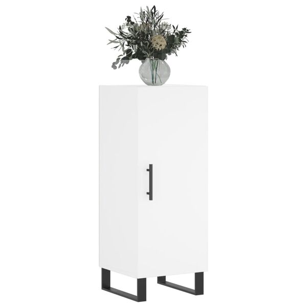 vidaXL Ντουλάπι Λευκό 34,5 x 34 x 90 εκ. από Επεξεργασμένο Ξύλο