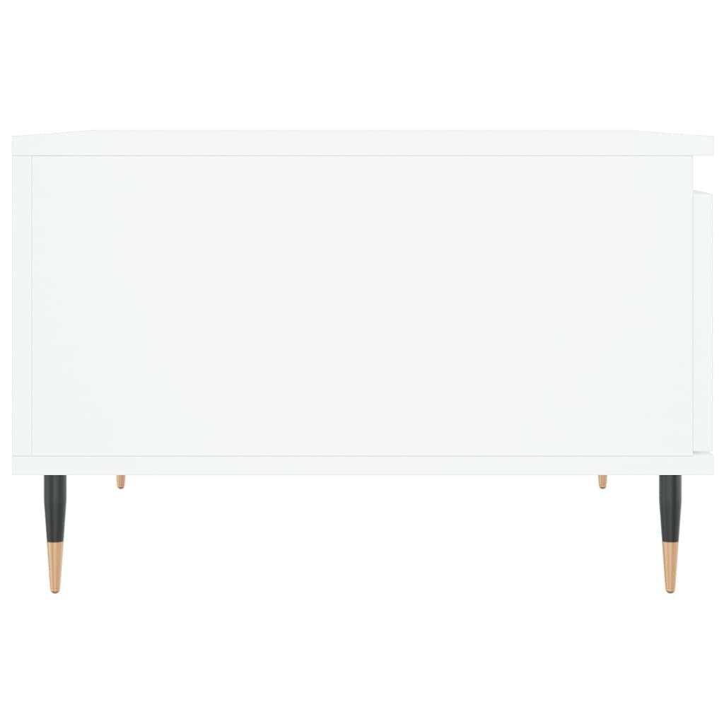 vidaXL Τραπεζάκι Σαλονιού Λευκό 55x55x36,5 εκ. από Επεξεργασμένο Ξύλο