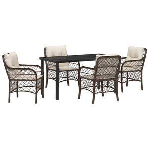 vidaXL &Sigma;έ&tau; &phi;&alpha;&gamma;&eta;&tau;&omicron;ύ &gamma;&iota;&alpha; &kappa;ή&pi;&omicron; &mu;&epsilon; &mu;&alpha;&xi;&iota;&lambda;ά&rho;&iota; 5 pcs &Kappa;&alpha;&phi;έ &sigma;&upsilon;&nu;&theta;&epsilon;&tau;&iota;&kappa;ό &rho;&alpha;&tau;ά&nu;