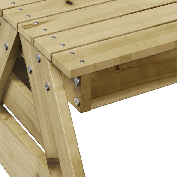 vidaXL Τραπέζι Πικνίκ για Παιδιά 88x122x58 εκ. Εμποτ. Ξύλο Πεύκου