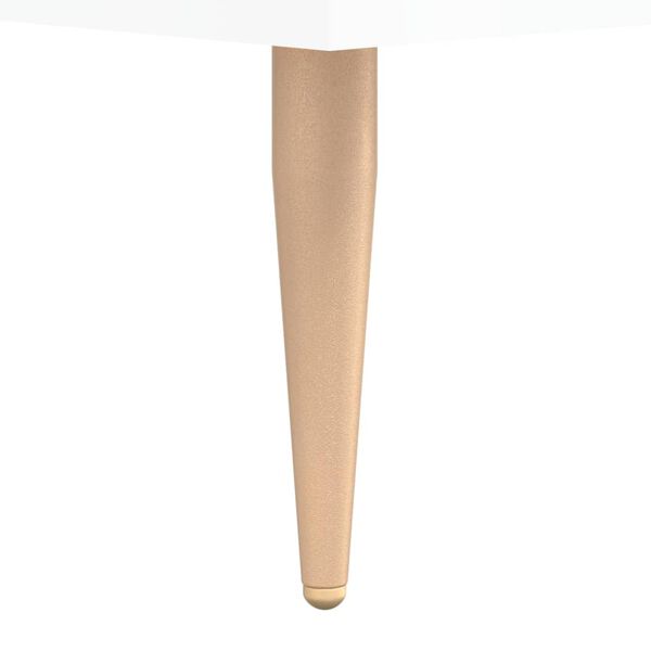 vidaXL Ντουλάπι Γυαλιστερό Λευκό 69,5x34x90 εκ. Επεξεργασμένο Ξύλο