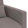 vidaXL &Kappa;&alpha;&nu;&alpha;&pi;έ&sigmaf; 2 pcs Taupe 139 x 78 x 80 &epsilon;&kappa; ύ&phi;&alpha;&sigma;&mu;&alpha;