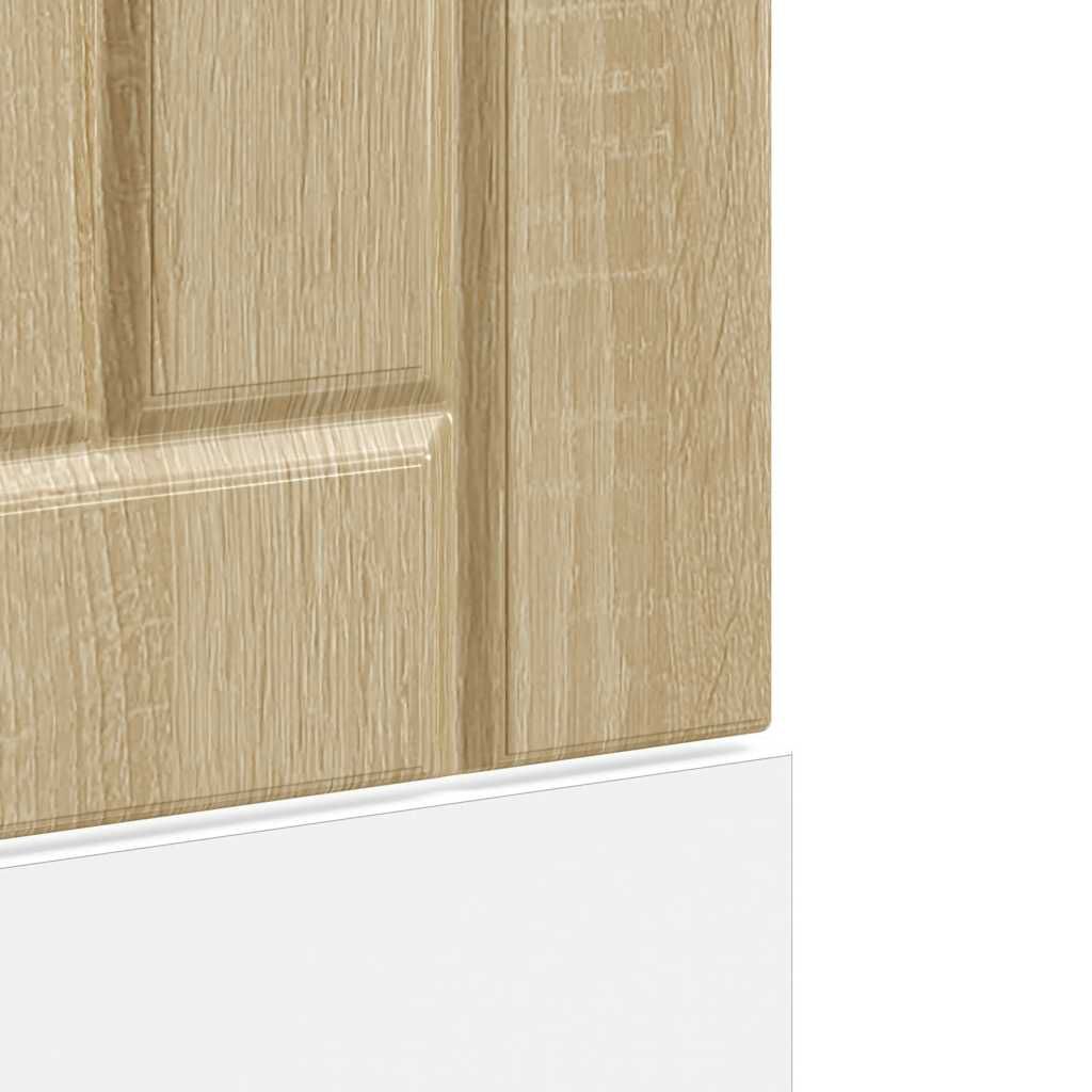 vidaXL Πλυντήριο πιάτων Πίνακας "Lucca" Sonoma Oak Engineered Wood