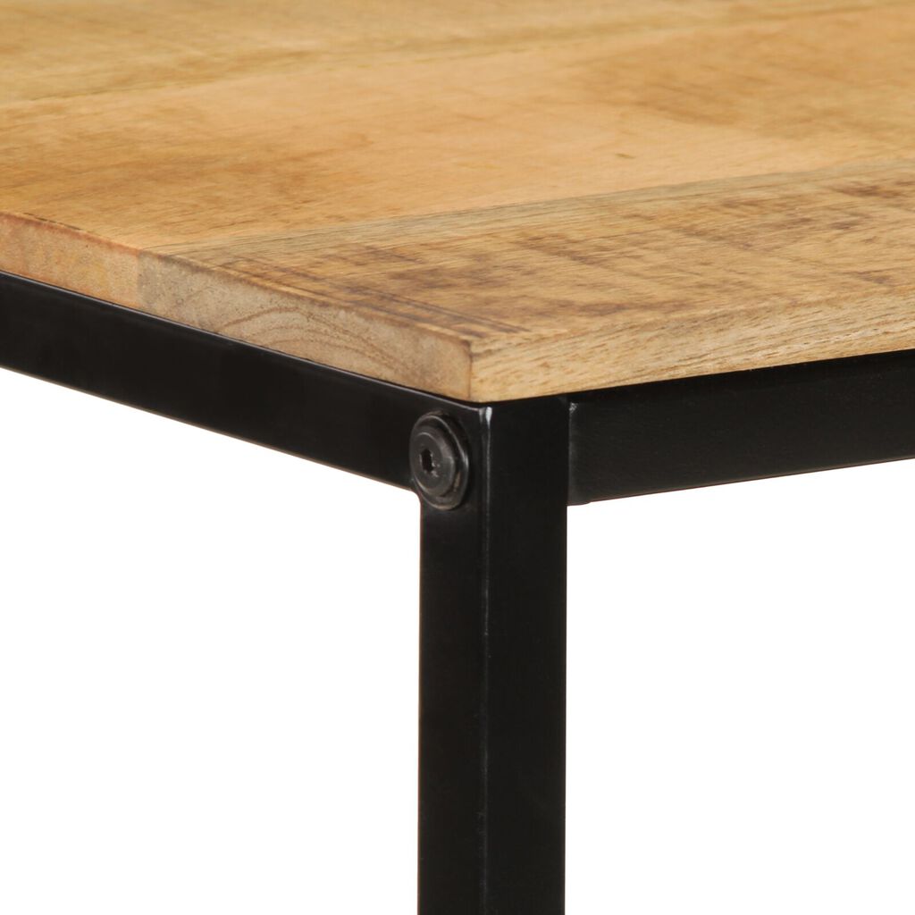 vidaXL Βιβλιοθήκη 70x35x110 εκ. Μασίφ Ξύλο Χοντρό Μάνγκο