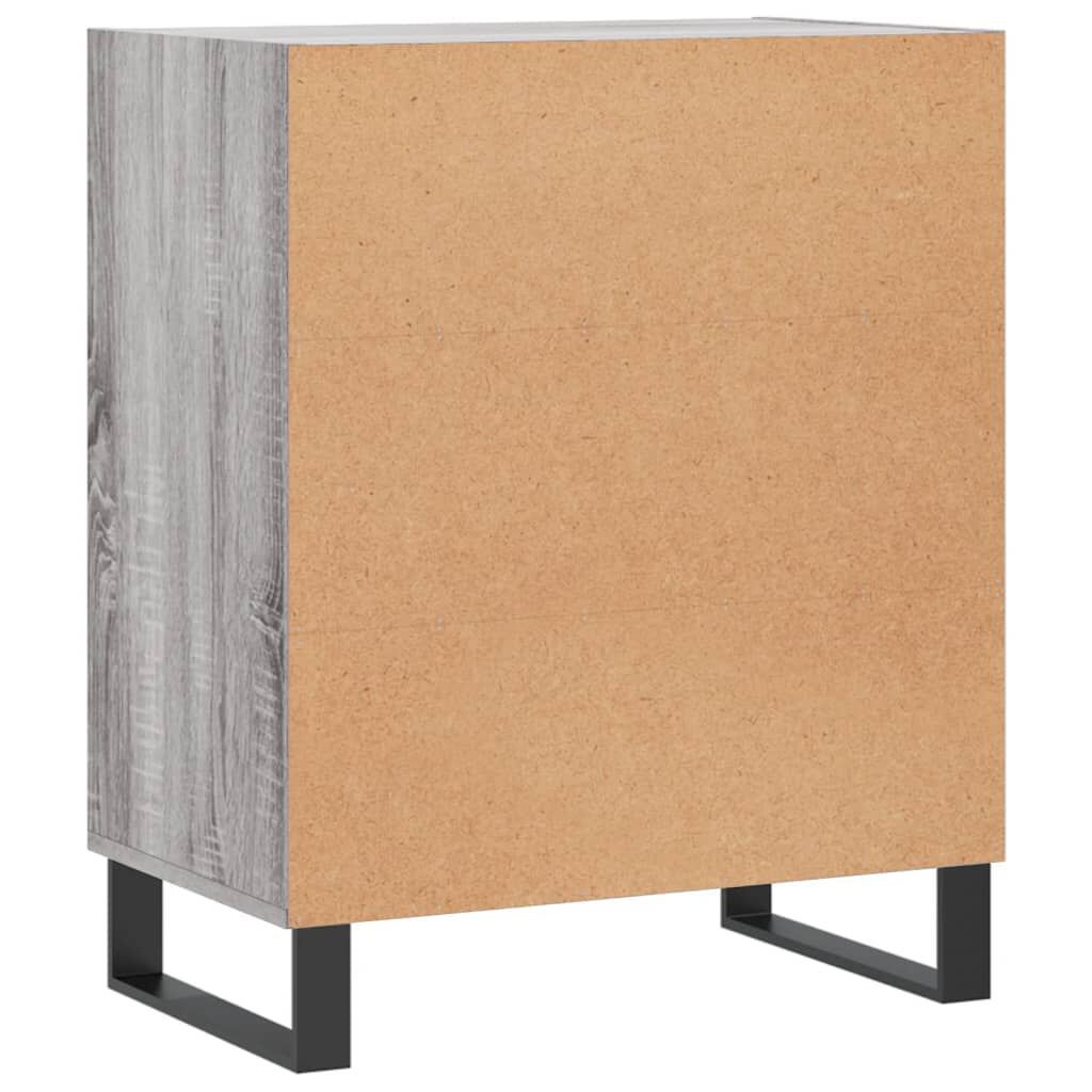 vidaXL Ραφιέρα Γκρι Sonoma 57 x 35 x 70 εκ. από Επεξεργασμένο Ξύλο