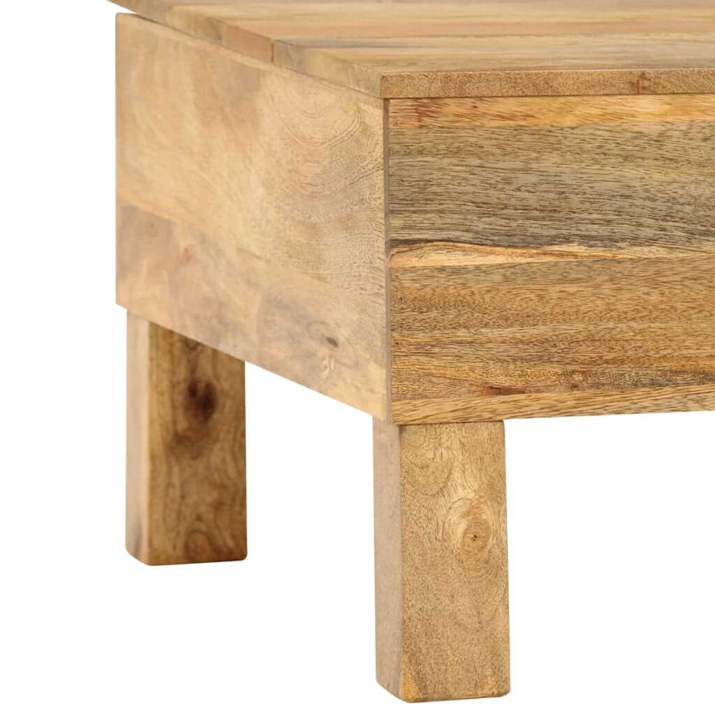 vidaXL Τραπεζάκι Σαλονιού 110 x 55 x 35 εκ. από Μασίφ Ξύλο Μάνγκο