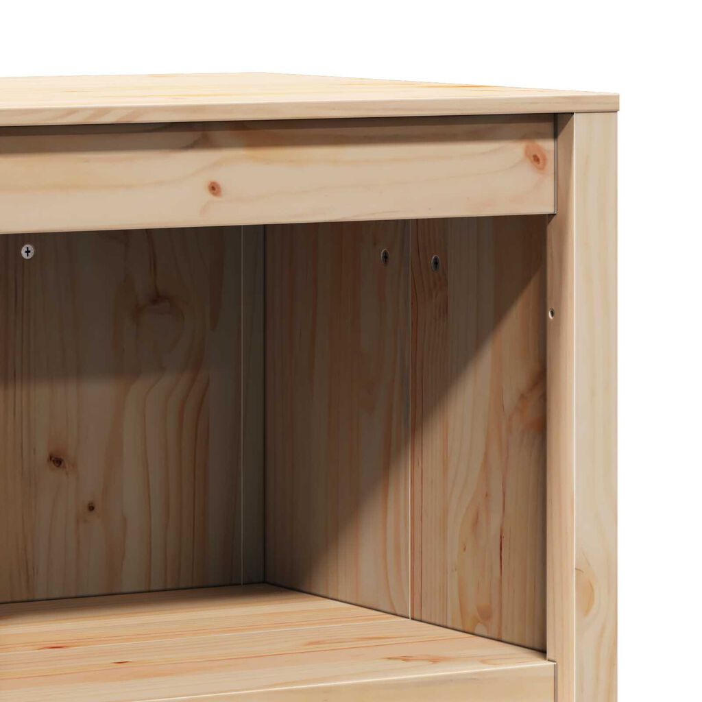 vidaXL Ντουλάπα εξωτερικής κουζίνας 55x55x92 cm Μασίφ ξύλο πεύκου
