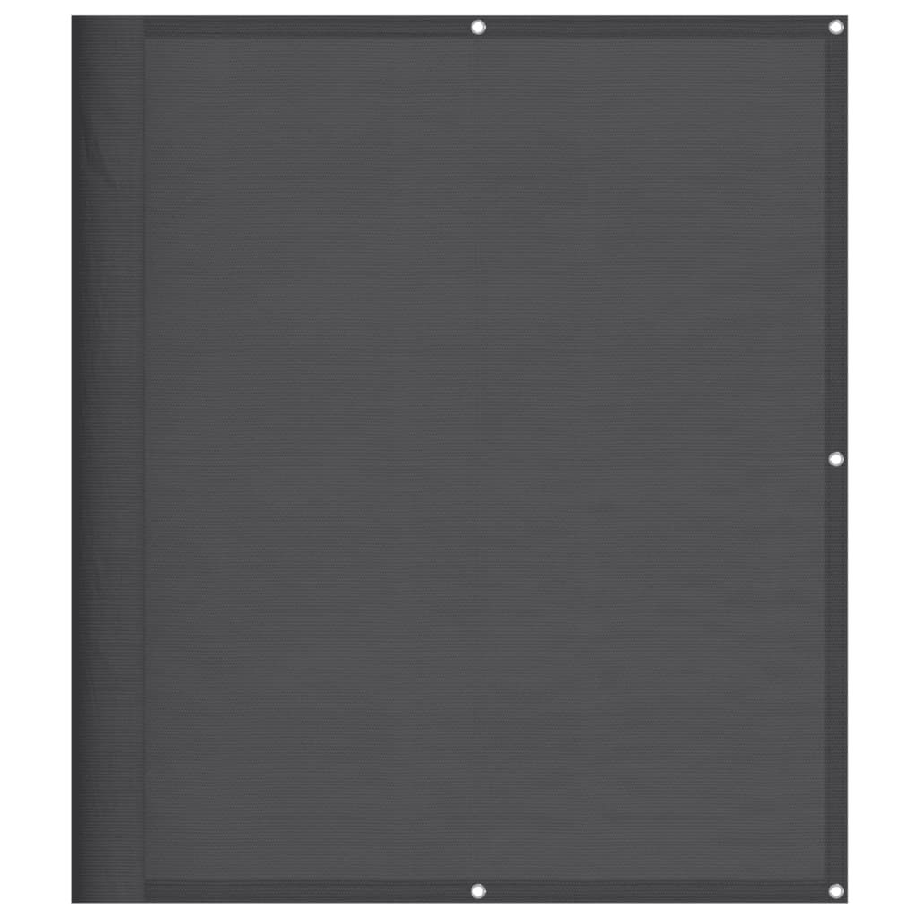 vidaXL Διαχωριστικό Βεράντας Ανθρακί 120x700εκ 100% Πολ. Ύφασμα Oxford