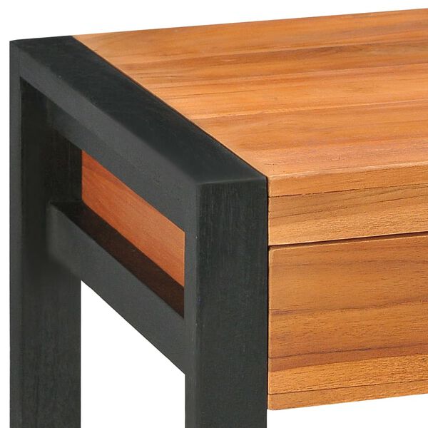 vidaXL Γραφείο με 2 Συρτάρια 100 x 40 x 75 εκ. Ανακυκλωμένο Ξύλο Teak