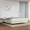 vidaXL &Kappa;&rho;&epsilon;&beta;ά&tau;&iota; Boxspring &mu;&epsilon; &Sigma;&tau;&rho;ώ&mu;&alpha; &Kappa;&rho;&epsilon;&mu; 200x200 &epsilon;&kappa;. &Sigma;&upsilon;&nu;&theta;&epsilon;&tau;&iota;&kappa;ό &Delta;έ&rho;&mu;&alpha;
