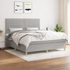 vidaXL &Kappa;&rho;&epsilon;&beta;ά&tau;&iota; Boxspring &mu;&epsilon; &Sigma;&tau;&rho;ώ&mu;&alpha; &Alpha;&nu;. &Pi;&rho;ά&sigma;&iota;&nu;&omicron; 160x200&epsilon;&kappa; &Upsilon;&phi;&alpha;&sigma;&mu;ά&tau;&iota;&nu;&omicron;