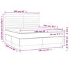 vidaXL &Kappa;&rho;&epsilon;&beta;ά&tau;&iota; Boxspring &mu;&epsilon; &Sigma;&tau;&rho;ώ&mu;&alpha; &Rho;&omicron;&zeta; 160x200 &epsilon;&kappa;. &Beta;&epsilon;&lambda;&omicron;ύ&delta;&iota;&nu;&omicron;