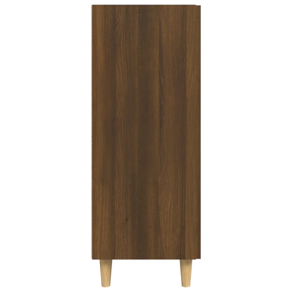 vidaXL Ντουλάπι Καφέ Δρυς 69,5 x 34 x 90 εκ. Επεξεργασμένο Ξύλο
