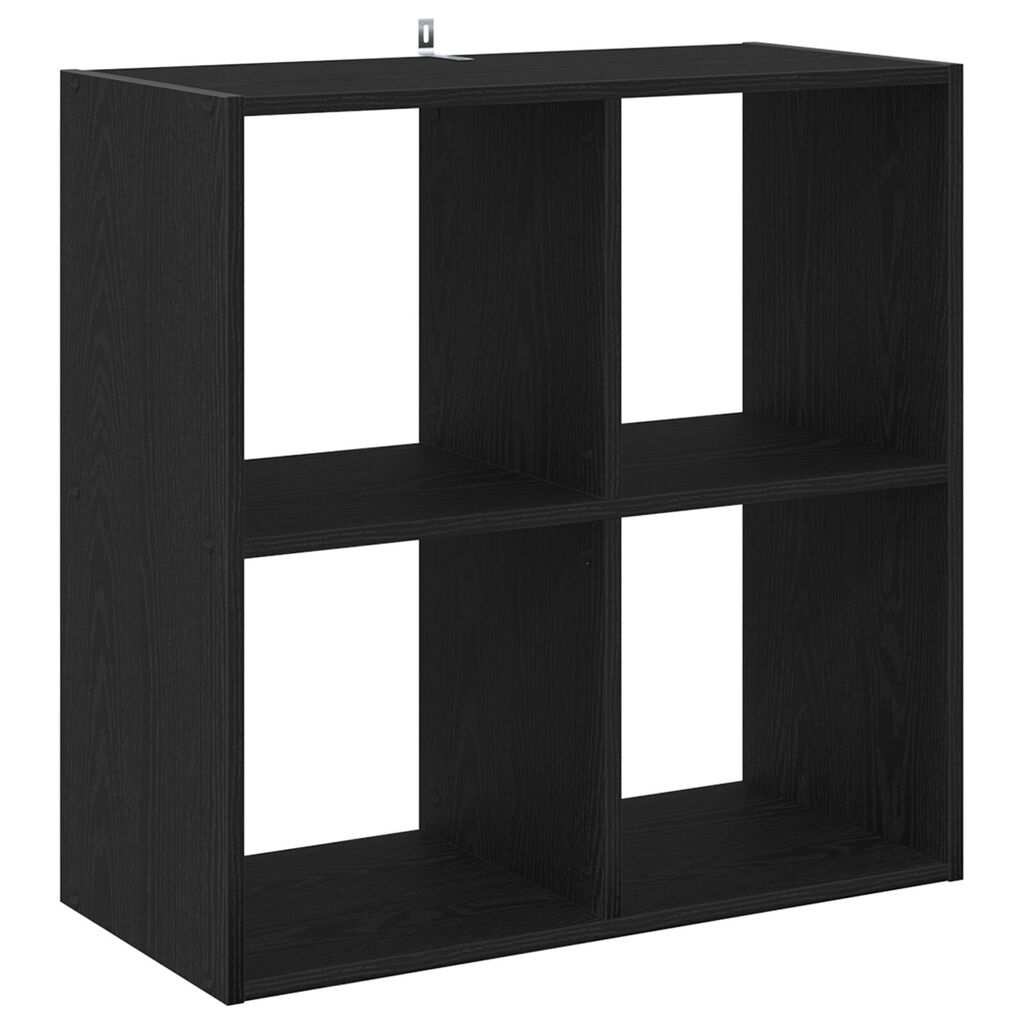vidaXL Ράφι Μαύρη Δρυς 68,5x32x68,5 εκ Επεξεργασμένο Ξύλο