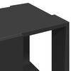 vidaXL Τραπεζάκι Σαλονιού Μαύρο 32x32x30 εκ. Επεξεργασμένο Ξύλο