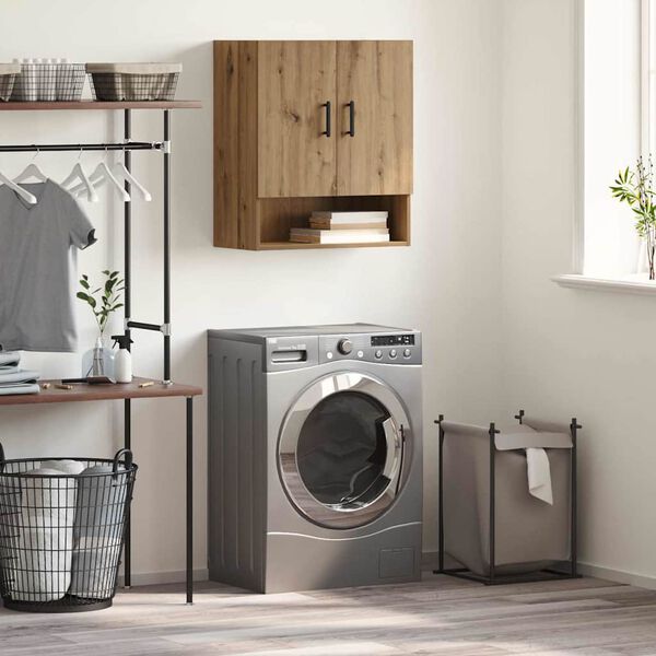 vidaXL Ντουλάπα Τοίχου artisan δρυς 60 x 31 x 70 εκ Επεξεργασμένο ξύλο