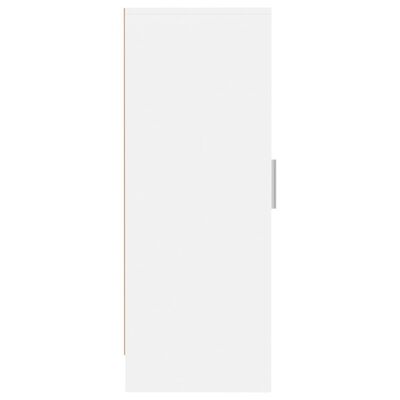 vidaXL Παπουτσοθήκη Λευκή 32 x 35 x 92 εκ. από Μοριοσανίδα