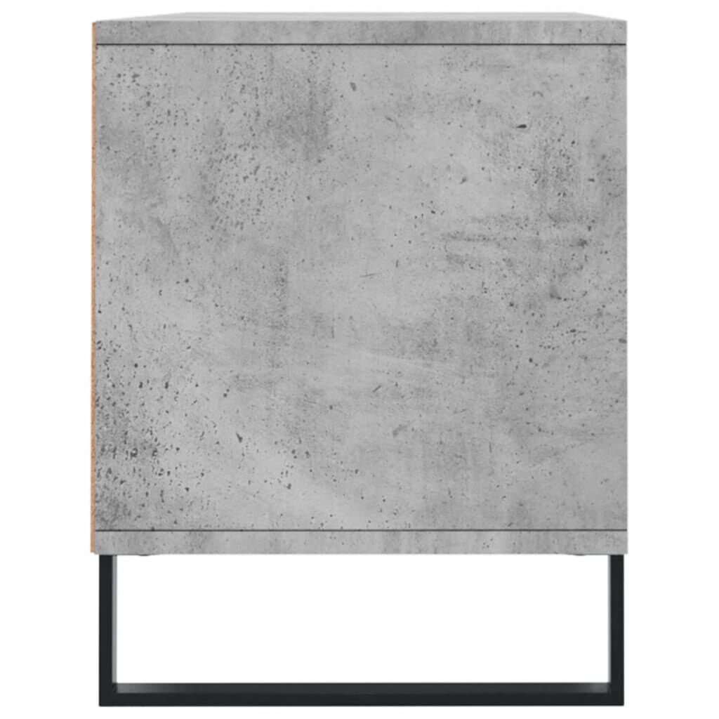 vidaXL Έπιπλο Τηλεόρασης Γκρι Σκυρ. 100 x 34,5 x 44,5 εκ. Επεξ. Ξύλο