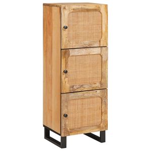 vidaXL Highboard &mu;&epsilon; &alpha;&pi;&omicron;&theta;ή&kappa;&epsilon;&upsilon;&sigma;&eta; &Kappa;&alpha;&phi;έ 90 x 33 x 75 &epsilon;&kappa; &Sigma;&tau;&epsilon;&rho;&epsilon;ό &xi;ύ&lambda;&omicron; &mu;ά&nu;&gamma;&kappa;&omicron;