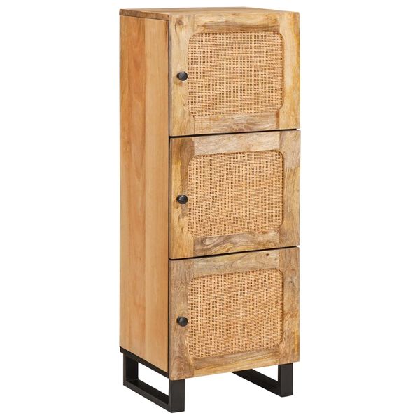 vidaXL Highboard &mu;&epsilon; &alpha;&pi;&omicron;&theta;ή&kappa;&epsilon;&upsilon;&sigma;&eta; &Kappa;&alpha;&phi;έ 90 x 33 x 75 &epsilon;&kappa; &Sigma;&tau;&epsilon;&rho;&epsilon;ό &xi;ύ&lambda;&omicron; &mu;ά&nu;&gamma;&kappa;&omicron;