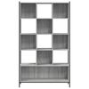 vidaXL Βιβλιοθήκη Γκρι Sonoma 102 x 28 x 172εκ. από Επεξεργασμένο Ξύλο