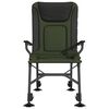vidaXL Καρέκλα Ψαρέματος με Μπράτσα Πτυσσόμενη Πράσινη