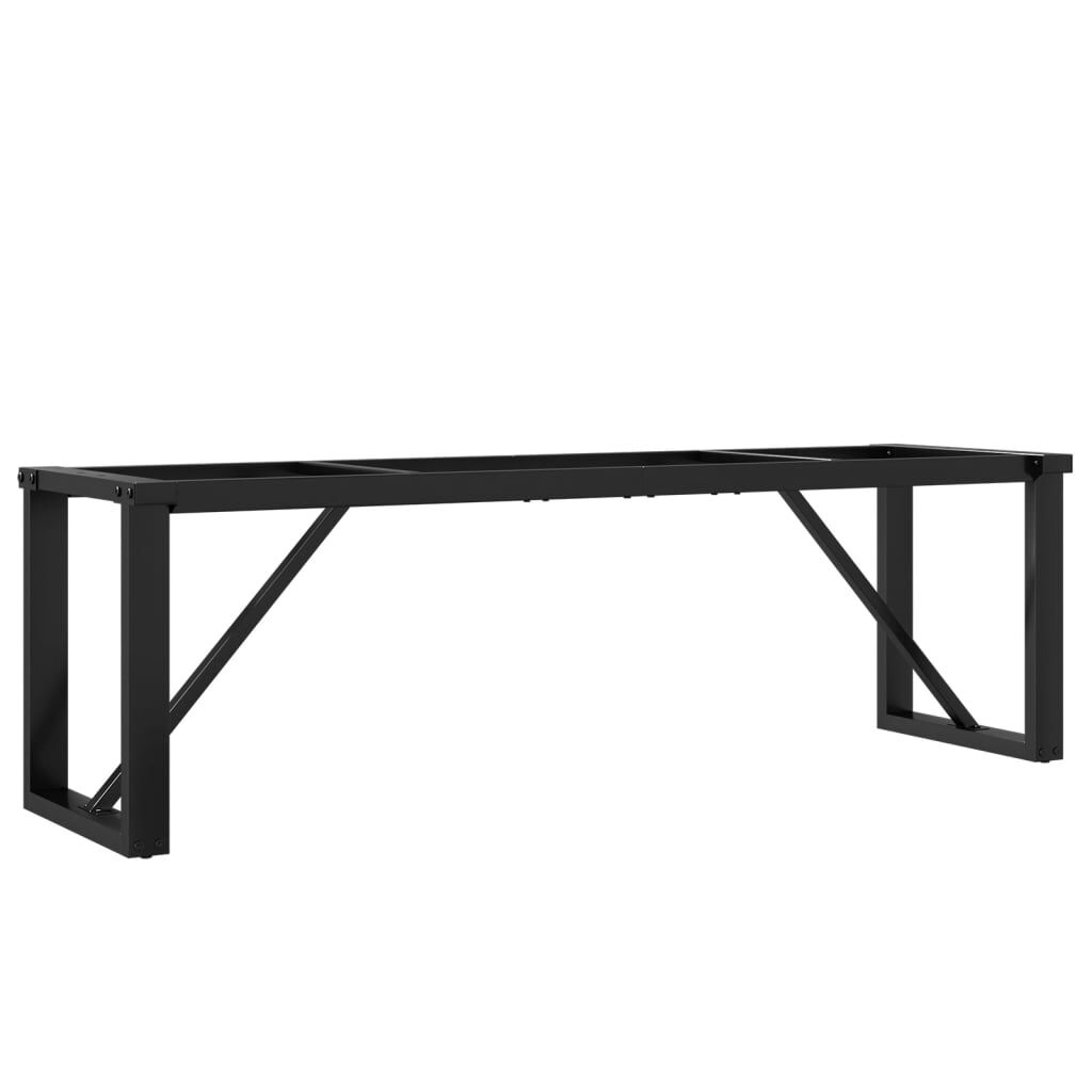 vidaXL Πόδια Τραπεζιού Σαλονιού σε Σχήμα «Ο» 140x30x43 εκ. Ατσάλι