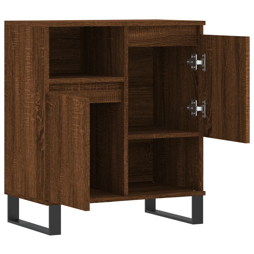 vidaXL Μπουφές Καφέ Δρυς 60x35x70 εκ. από Επεξεργασμένο Ξύλο