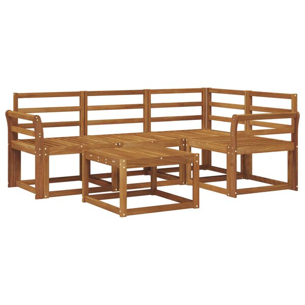 vidaXL &Sigma;&epsilon;&iota;&rho;ά &Kappa;&alpha;&nu;&alpha;&pi;έ &Epsilon;&xi;&omega;&tau;&epsilon;&rho;&iota;&kappa;&omicron;ύ 5 pcs &Phi;&upsilon;&sigma;&iota;&kappa;ό &Sigma;&tau;&epsilon;&rho;&epsilon;ό &Xi;ύ&lambda;&omicron; &Alpha;&kappa;&alpha;&kappa;ί&alpha;&sigmaf;