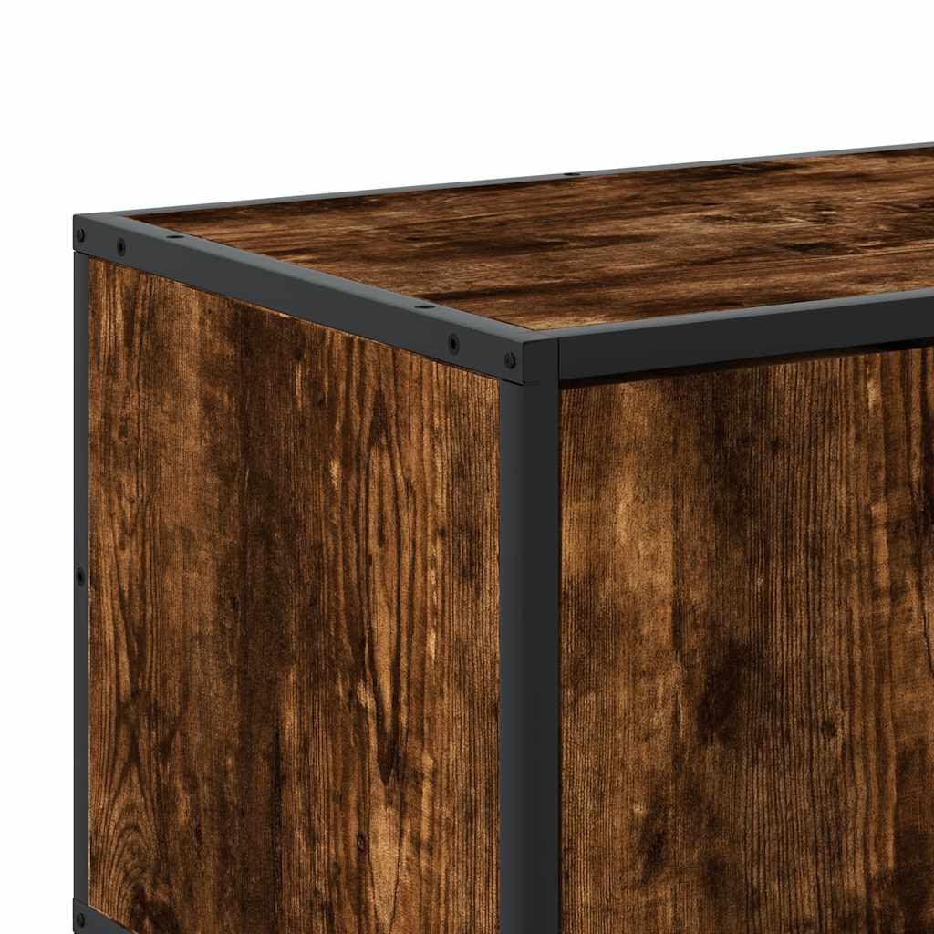 vidaXL Έπιπλο Τηλεόρασης Καπνιστή Δρυς 210x35x41 εκ. Επεξ. Ξύλο