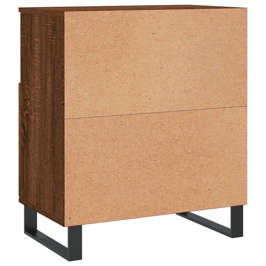 vidaXL Μπουφές Καφέ Δρυς 60x35x70 εκ. από Επεξεργασμένο Ξύλο